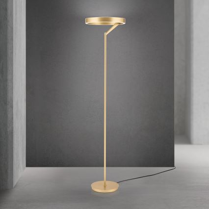 LED ściemnialna lampa podłogowa KOLK LED/40W/230V 2700/4000K złota