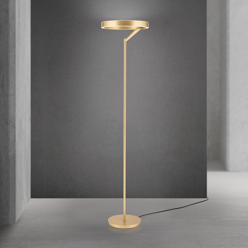 LED ściemnialna lampa podłogowa KOLK LED/40W/230V 2700/4000K złota