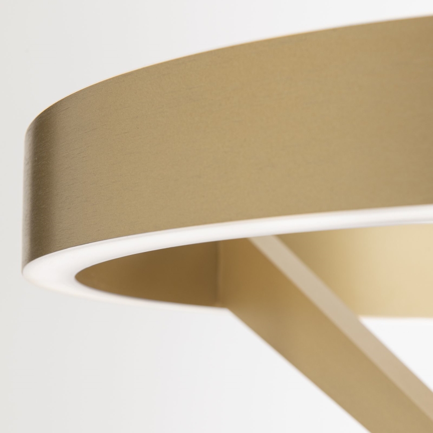 LED ściemnialna lampa podłogowa KOLK LED/40W/230V 2700/4000K złota