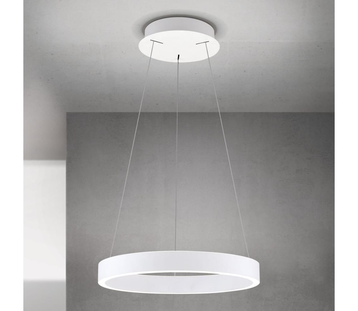 Orion - LED ściemnialna lampa wisząca na przewodzie KOLK LED/40W/230V 2700/3000/4000K Ø 40 cm biała