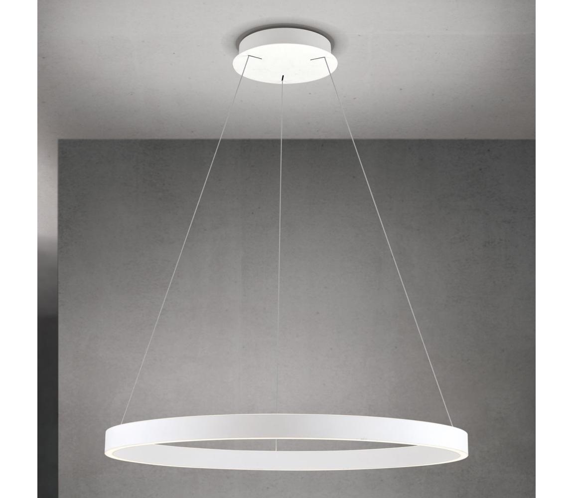 Orion - LED ściemnialny żyrandol na lince KOLK LED/80W/230V 2700/3000/4000K śr. 80 cm biały