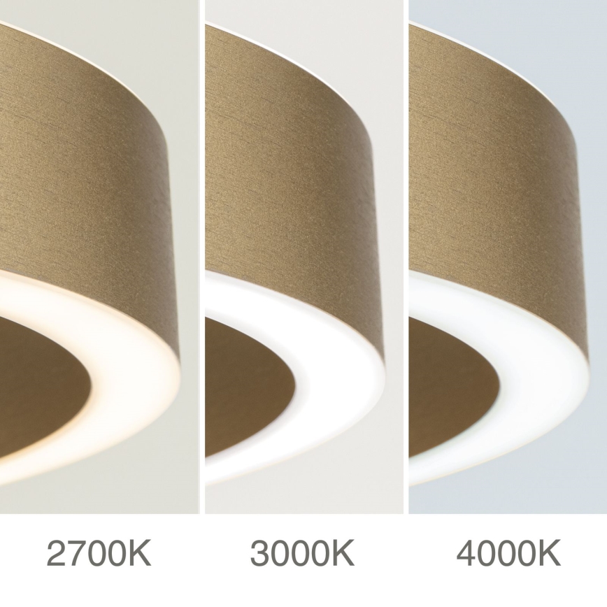 LED ściemnialny żyrandol na lince KOLK LED/60W/230V 2700/3000/4000K śr. 60 cm złoty