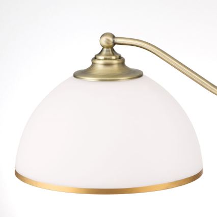 Żyrandol na łańcuchu OLD LAMP 3xE27/40W/230V śr. 65 cm biały/mosiądz