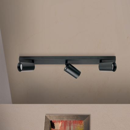 Oprawa punktowa SEAN 3xGU10/13W/230V czarna