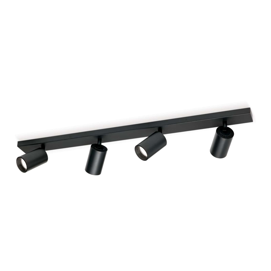 Oprawa punktowa SEAN 4xGU10/13W/230V czarna