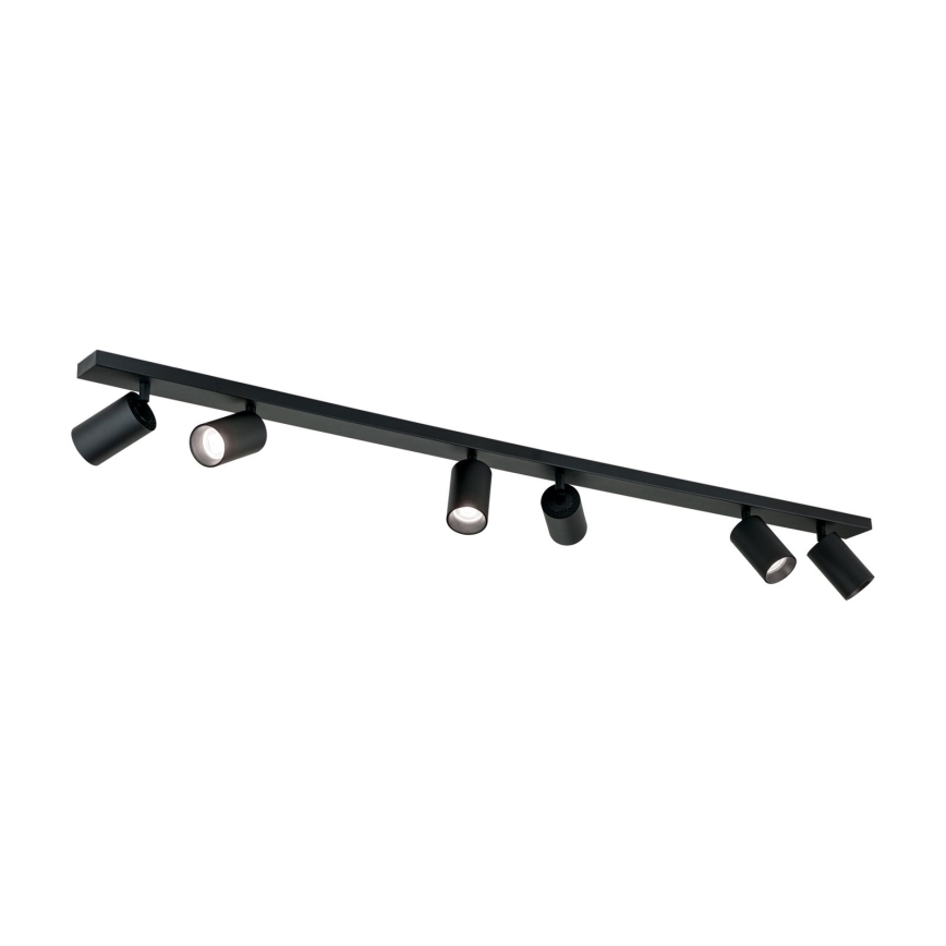 Oprawa punktowa SEAN 6xGU10/13W/230V czarna