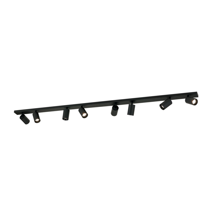 Oprawa punktowa SEAN 8xGU10/13W/230V czarna