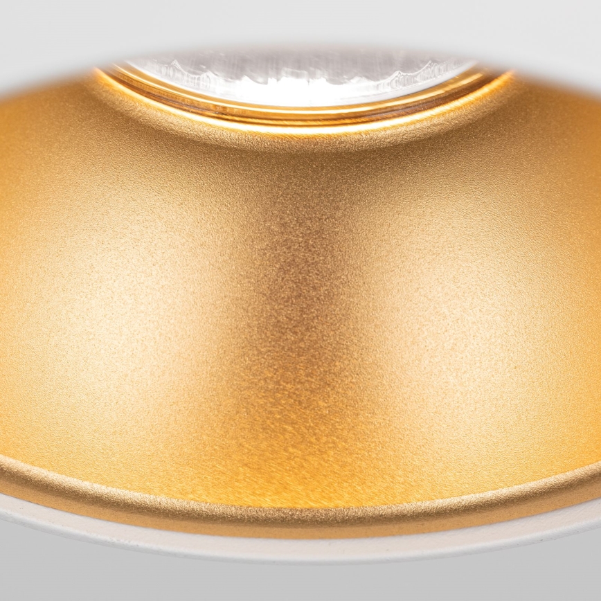 Oprawa punktowa STARLIGHT 1xGU10/50W/230V biały/złoty