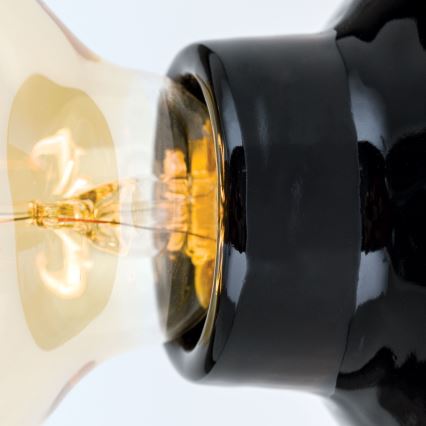 Lampa sufitowa FROST 1xE27/60W/230V czarna