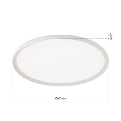 Oprawa sufitowa LED KANT LED/50W/230V 2700/3000/4000K śr. 60 cm biała