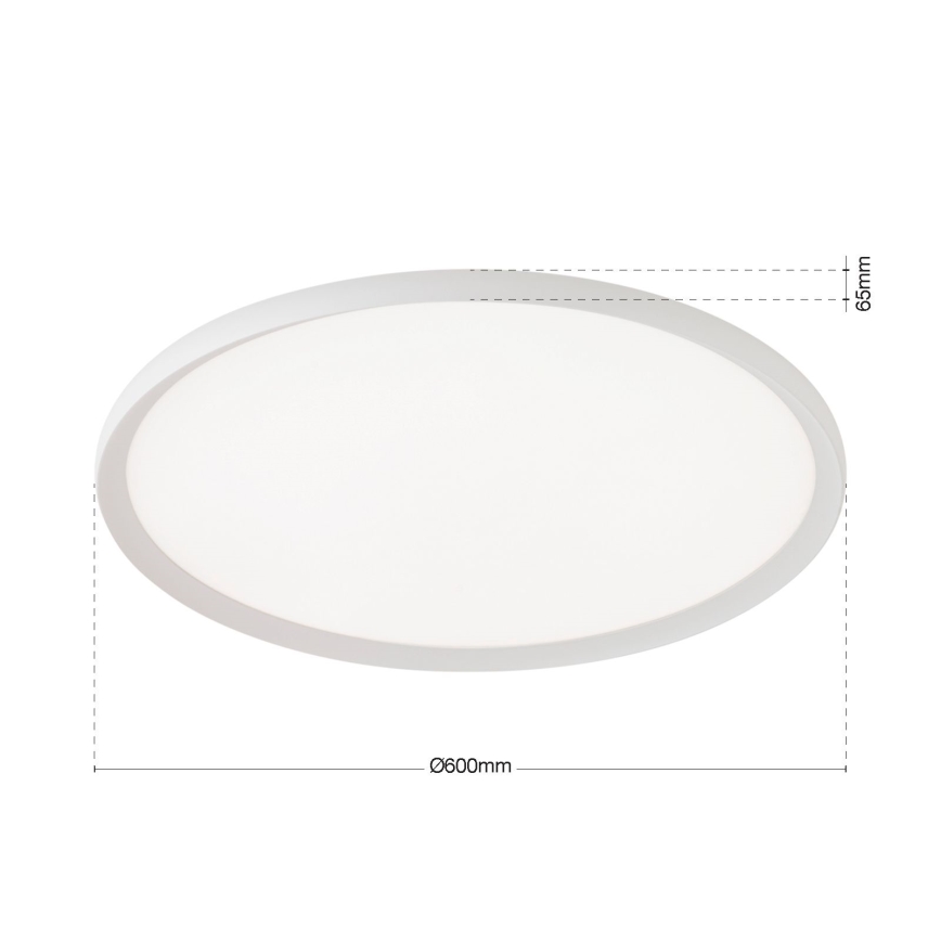 Oprawa sufitowa LED KANT LED/50W/230V 2700/3000/4000K śr. 60 cm biała