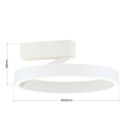 Oprawa sufitowa LED KOLK LED/40W/230V 2700/3000/4000K śr. 40 cm biała
