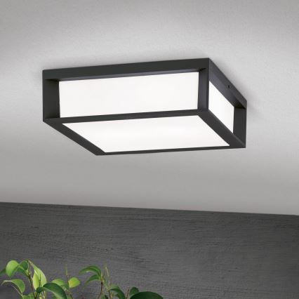 Lampa zewnętrzna HENRY 2xE27/15W/230V IP44 antracyt