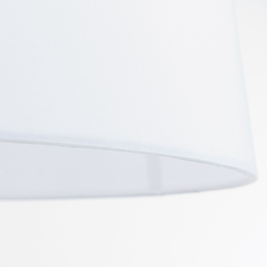 Lampa podłogowa LUDWIG 1xE27/40W/230V biała/czarna