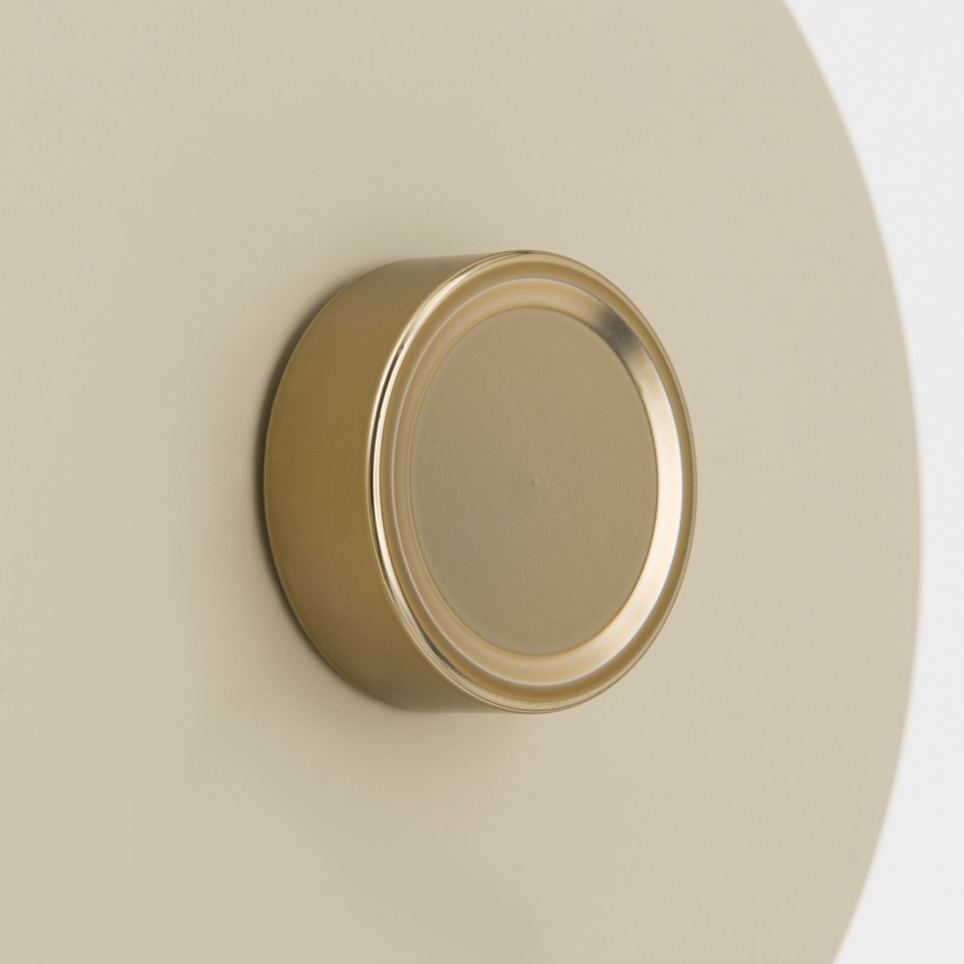 Ściemnialny regulowany kinkiet DOTTY 1xGU10/10W/230V beżowy/czarny