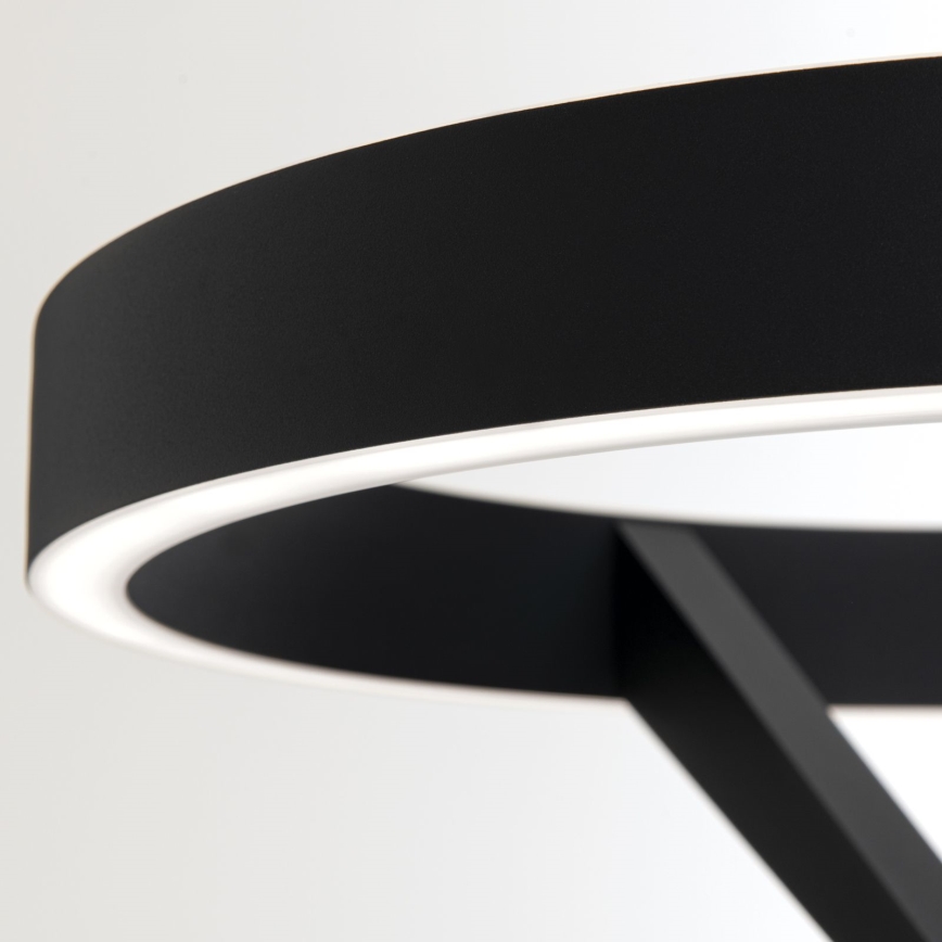 LED ściemnialna lampa podłogowa KOLK LED/40W/230V 2700/4000K czarna