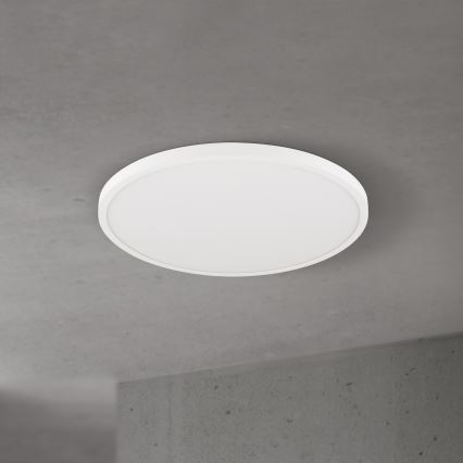 Ściemnialna oprawa sufitowa LED DISC/46W/230V 2700/3000/4000K śr. 60 cm biała