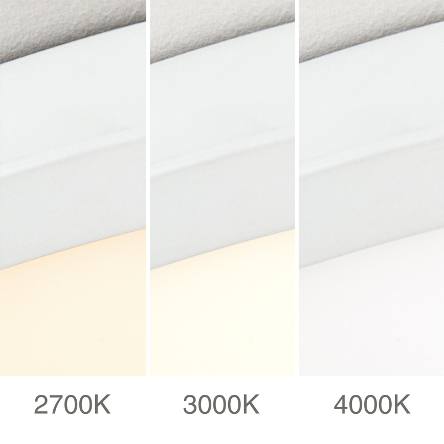 Ściemnialna oprawa sufitowa LED DISC/46W/230V 2700/3000/4000K śr. 60 cm biała