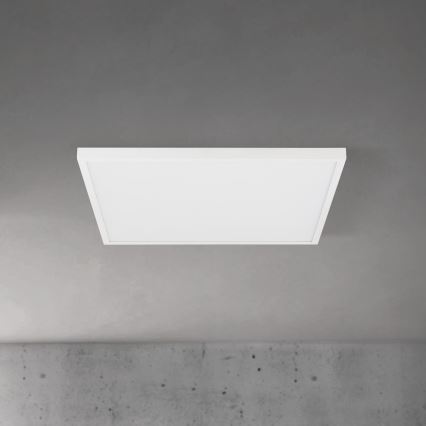 Ściemnialna oprawa sufitowa LED DISC 46W/230V 2700/3000/4000K 59x59 cm biała