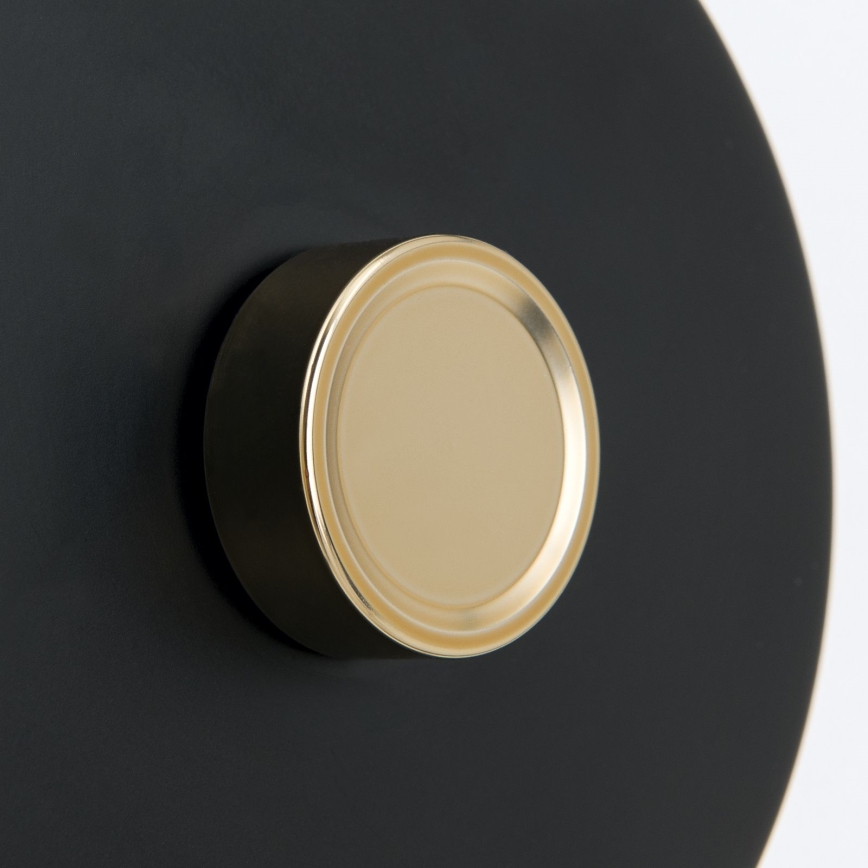 Ściemnialna elastyczna lampka ścienna DOTTY 1xGU10/10W/230V czarna/mosiądz