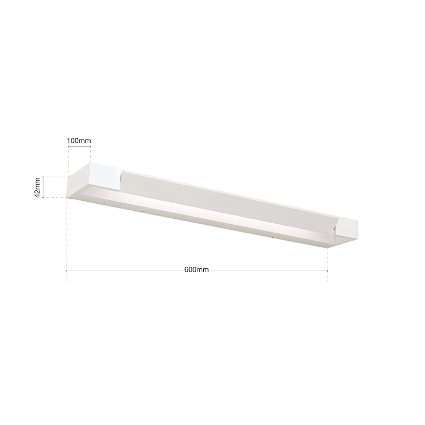 Oświetlenie łazienkowe LED do lustra MARILYN LED/18W/230V 60 cm IP44 białe