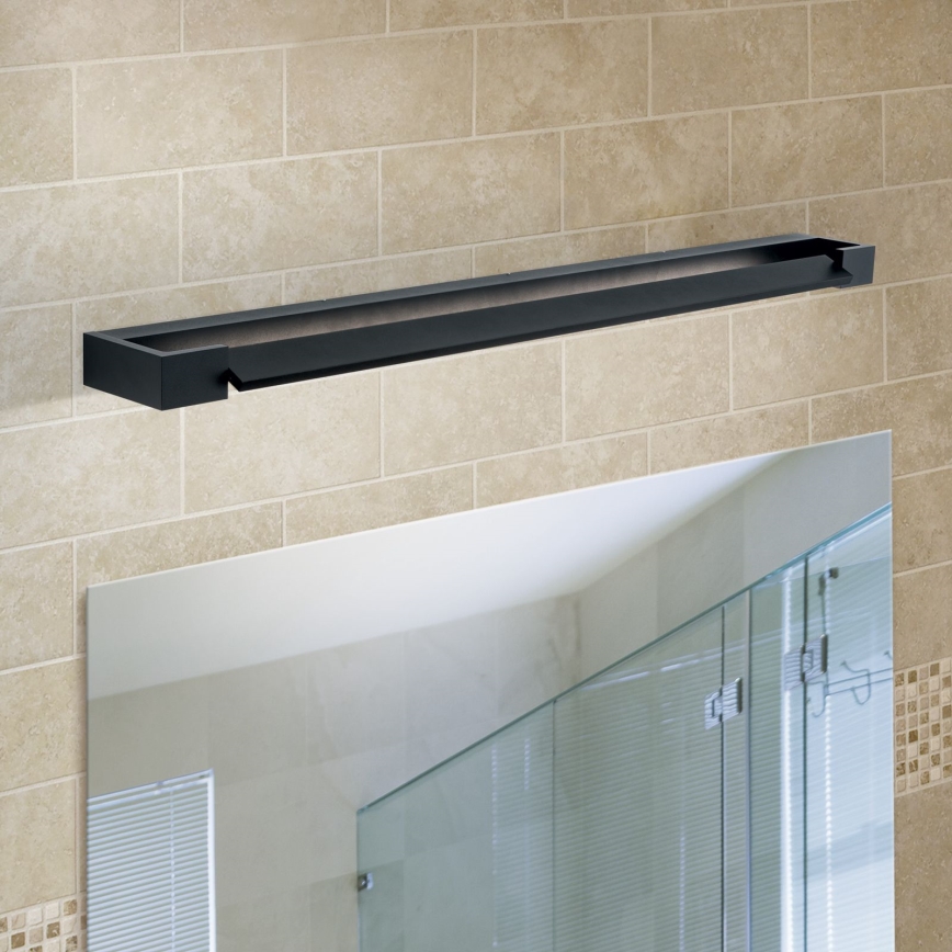 LED Łazienkowe oświetlenie lustra MARILYN LED/24W/230V 90 cm IP44 czarne