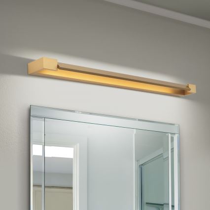 LED Łazienkowe oświetlenie lustra MARILYN LED/24W/230V 90 cm IP44 złoty