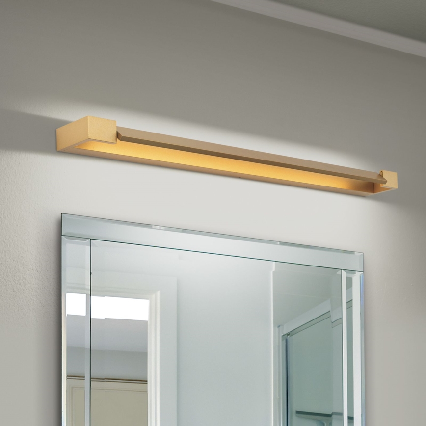 LED Łazienkowe oświetlenie lustra MARILYN LED/24W/230V 90 cm IP44 złoty