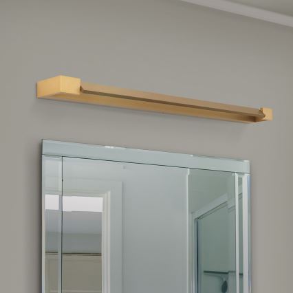 LED Łazienkowe oświetlenie lustra MARILYN LED/24W/230V 90 cm IP44 złoty