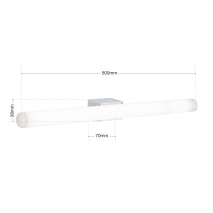 LED Kinkiet VISAGIST 1xS14d/8W/230V biały