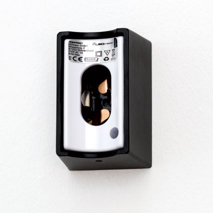 LED Kinkiet VISAGIST 1xS14d/8W/230V czarny