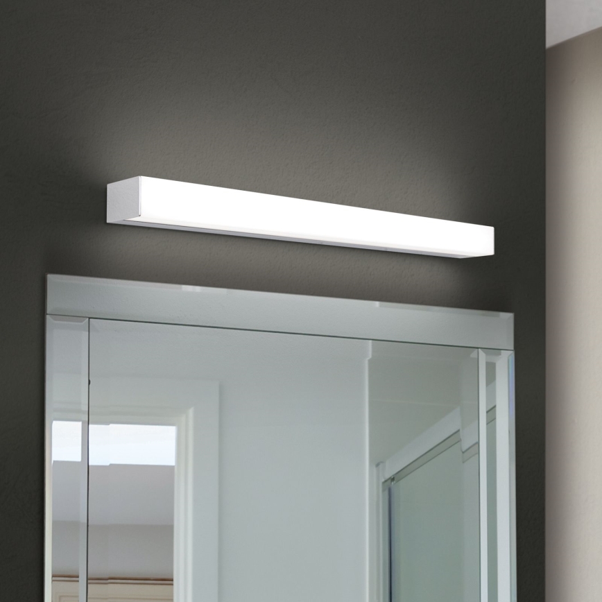 LED Łazienkowe oświetlenie lustra HORIZON LED/12W/230V 3000/4000K 60 cm IP44 srebrne