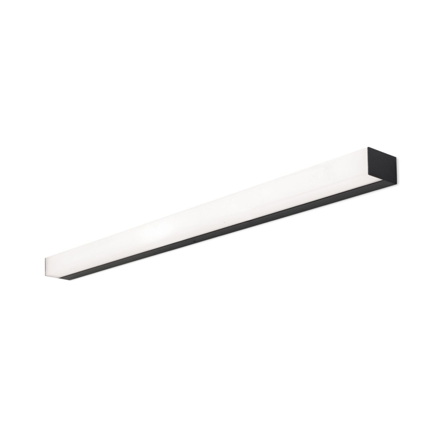 LED Łazienkowe oświetlenie lustra HORIZON LED/18W/230V 3000/4000K 90 cm IP44 czarne