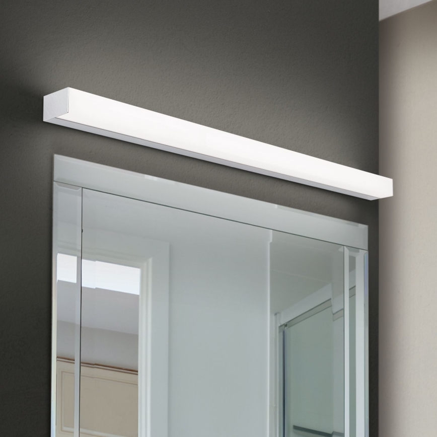 LED Łazienkowe oświetlenie lustra HORIZON LED/18W/230V 3000/4000K 90 cm IP44 srebrne