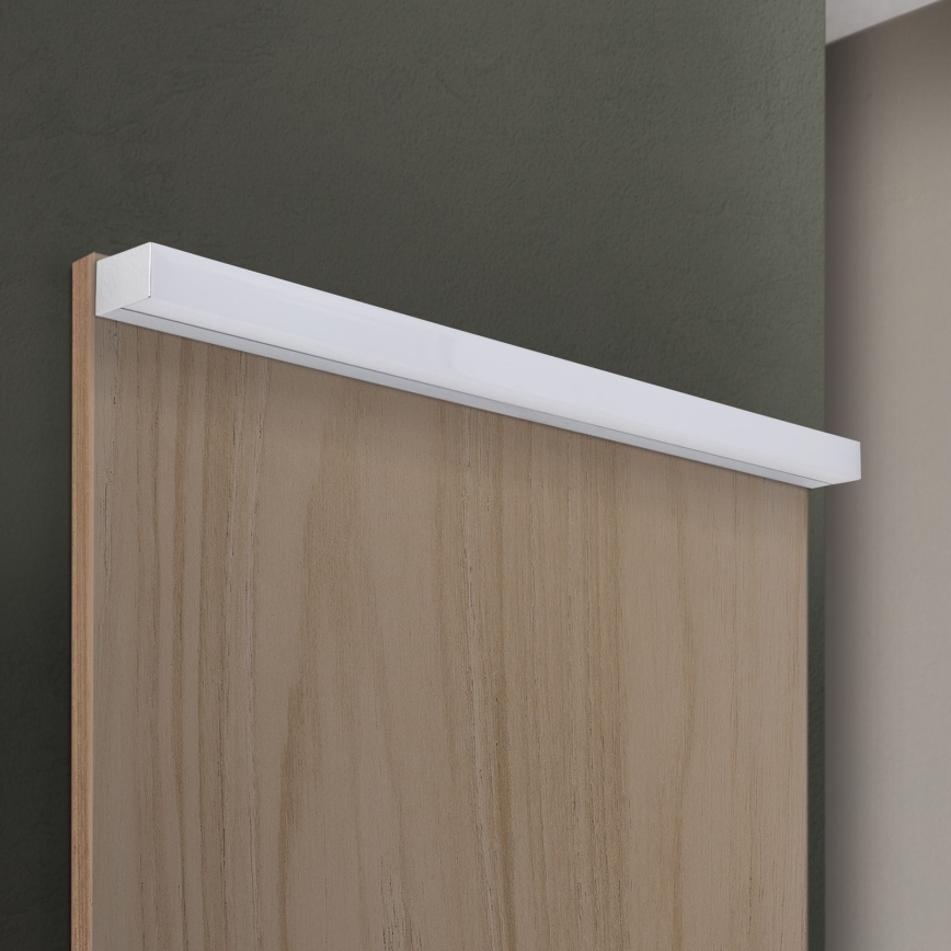 LED Łazienkowe oświetlenie lustra HORIZON LED/18W/230V 3000/4000K 90 cm IP44 srebrne