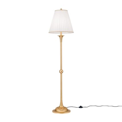 Lampa podłogowa FONSA 1xE27/60W/230V biały/złoty