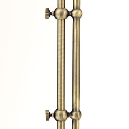 Lampa podłogowa OLD LAMP 1xE27/40W/230V biały/mosiądz