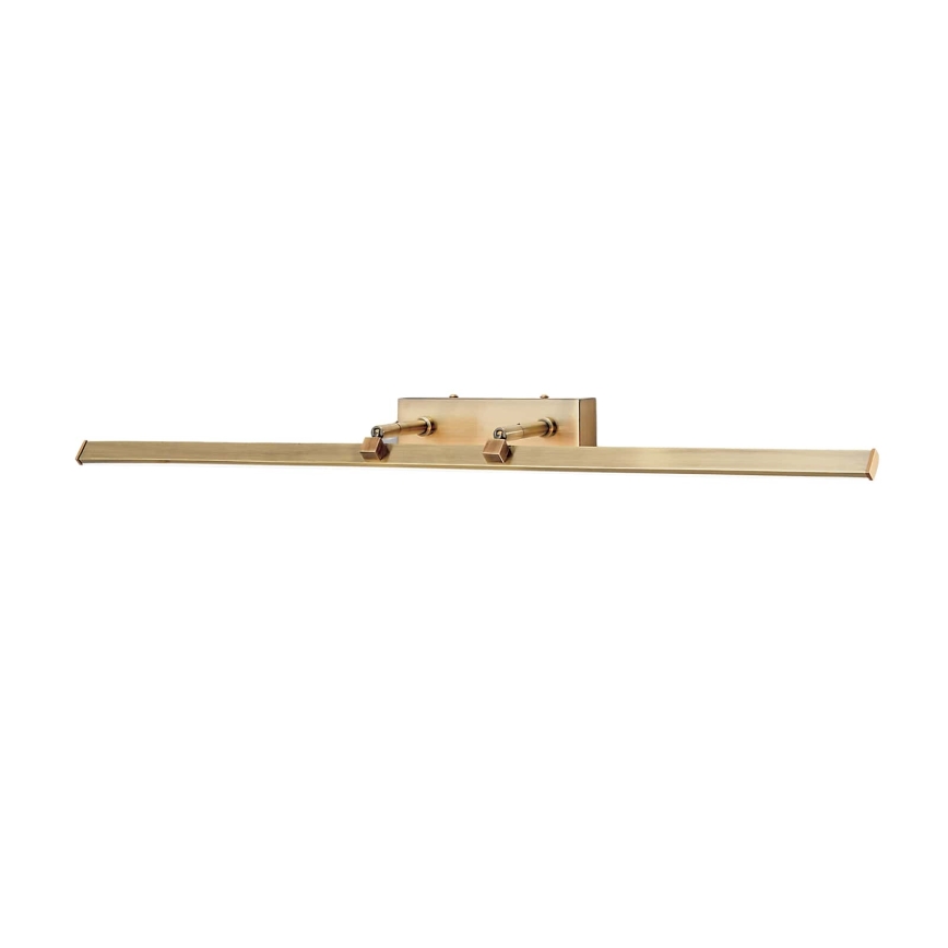 LED Kinkiet galeryjka PUBLIO LED/15W/230V 75 cm złoty/patyna