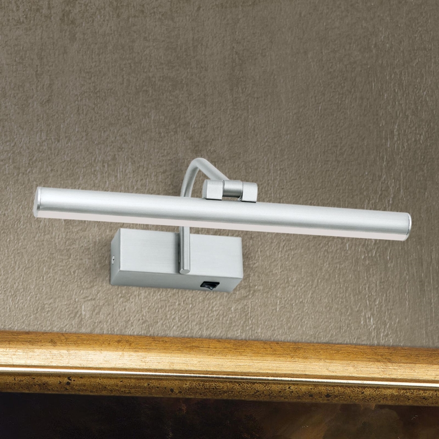 LED Kinkiet galeryjka PORTRAIT LED/6W/230V 30 cm matowy chrom
