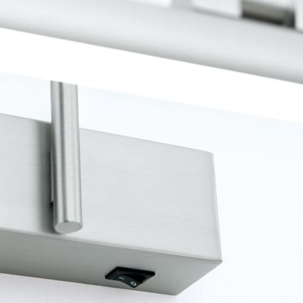 LED Kinkiet galeryjka PORTRAIT LED/6W/230V 30 cm matowy chrom