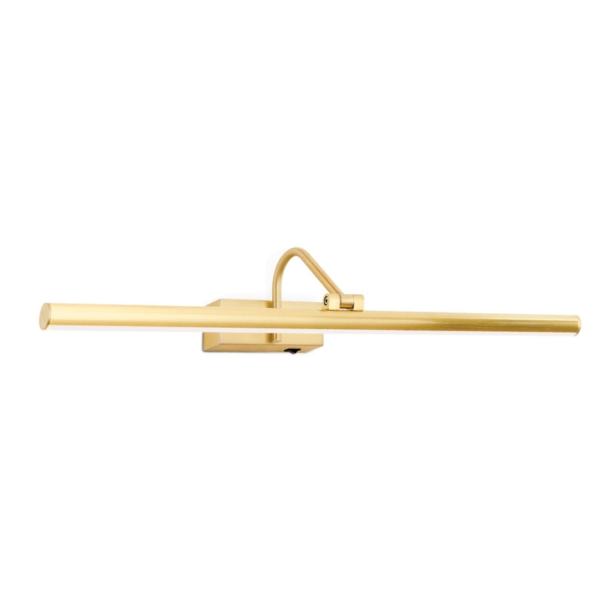 LED Kinkiet galeryjka PORTRAIT LED/12W/230V 60 cm złoty