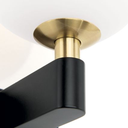 Kinkiet łazienkowy MARA 1xG9/20W/230V IP44 czarny