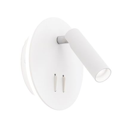 LED Kinkiet punktowy LENNY LED/6W/230V + LED/3W biały