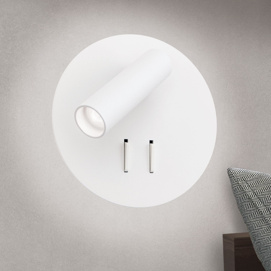 LED Kinkiet punktowy LENNY LED/6W/230V + LED/3W biały