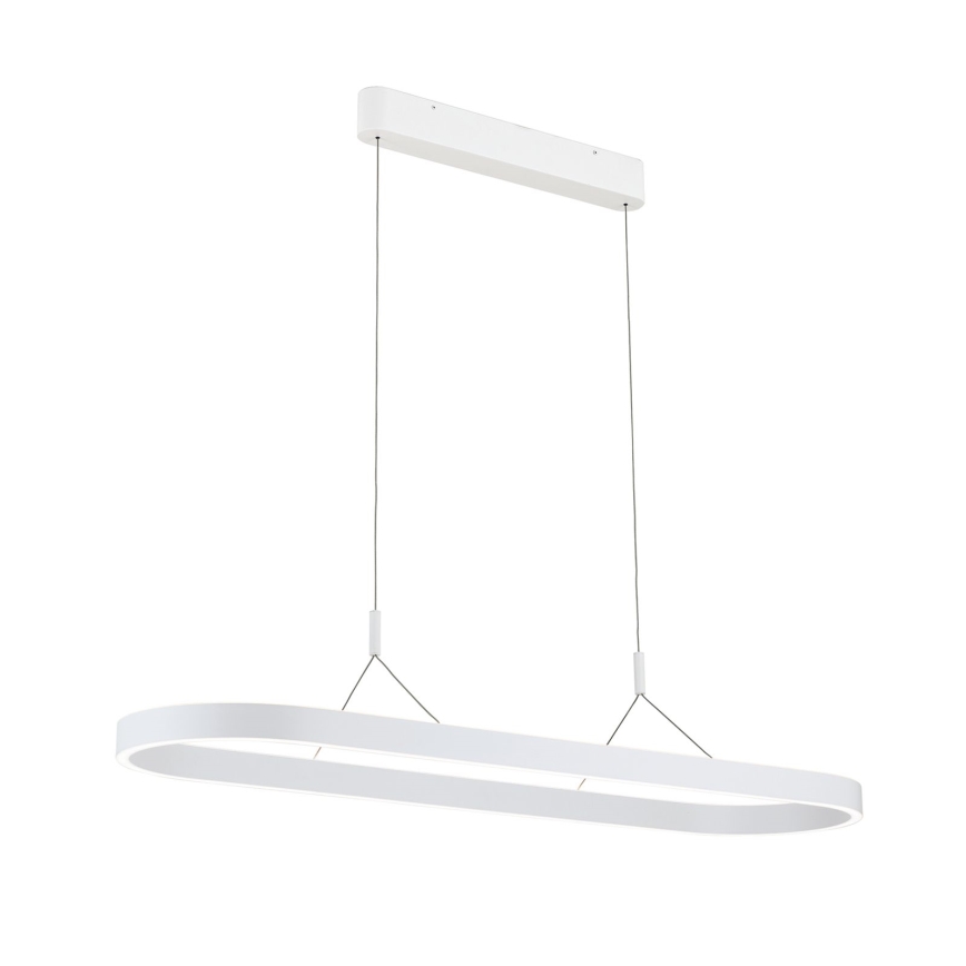 Lampa LED wisząca na przewodzie CARRARA LED/80W/230V 2700/3000/4000K biała