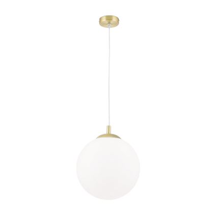 Lampa wisząca na lince MADIS 1xE27/60W/230V złota