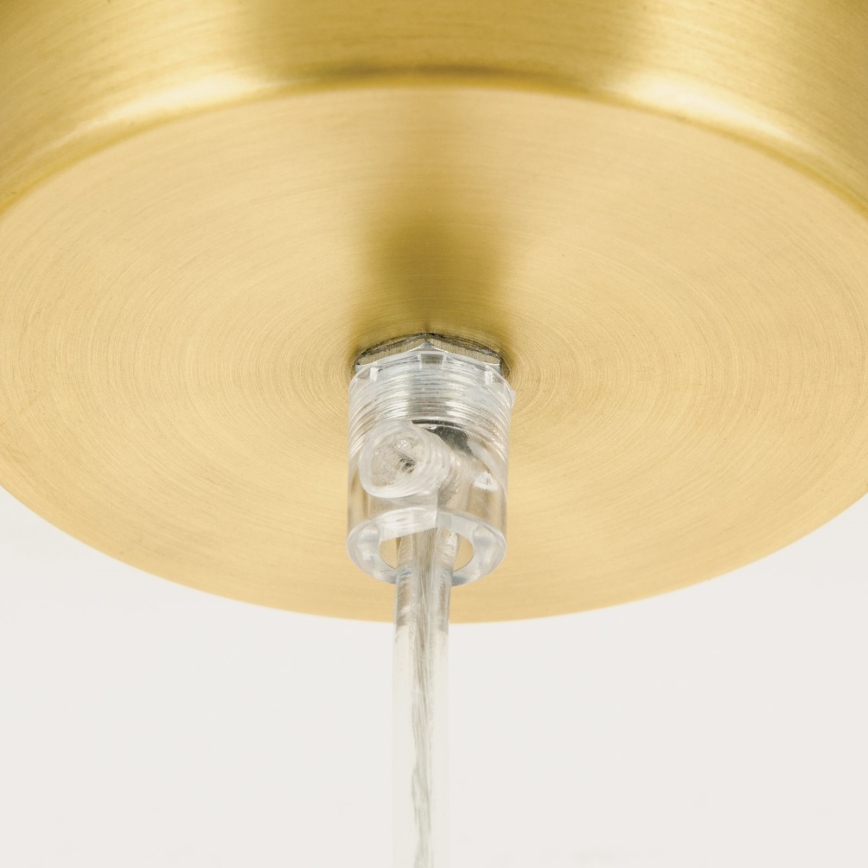 Lampa wisząca na lince MADIS 1xE27/60W/230V złota