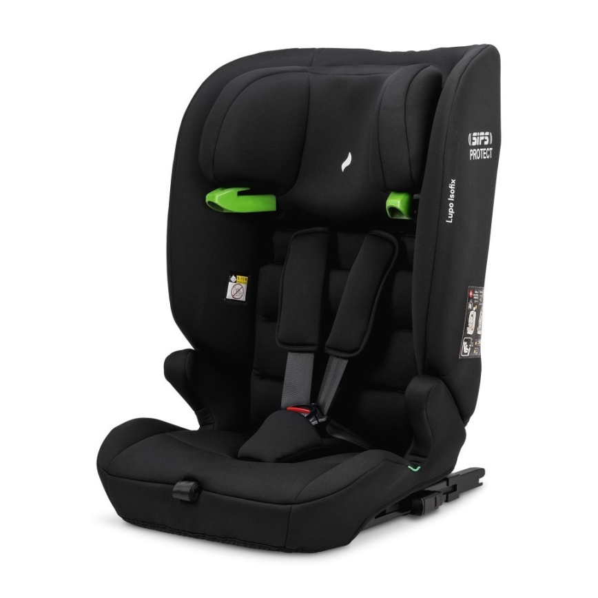 OSANN - Fotelik samochodowy Lupo ISOFIX i-Size 76-150 cm Czarny