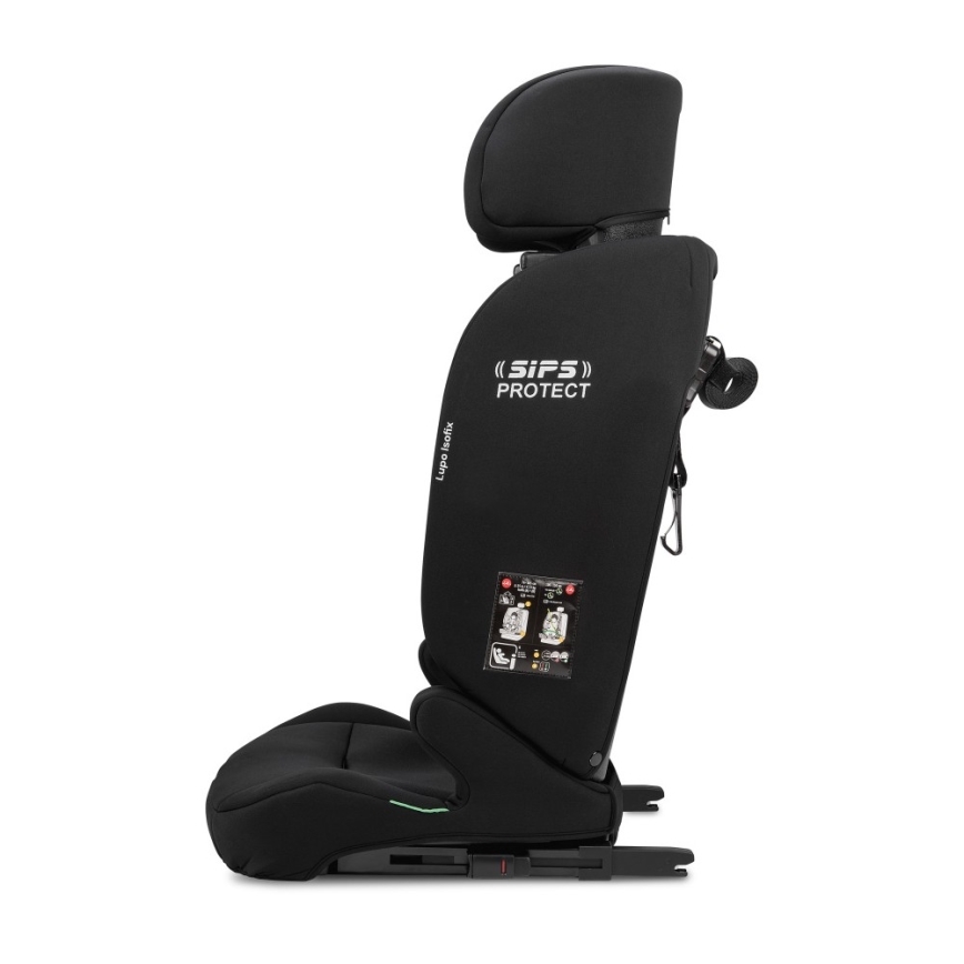 OSANN - Fotelik samochodowy Lupo ISOFIX i-Size 76-150 cm Czarny