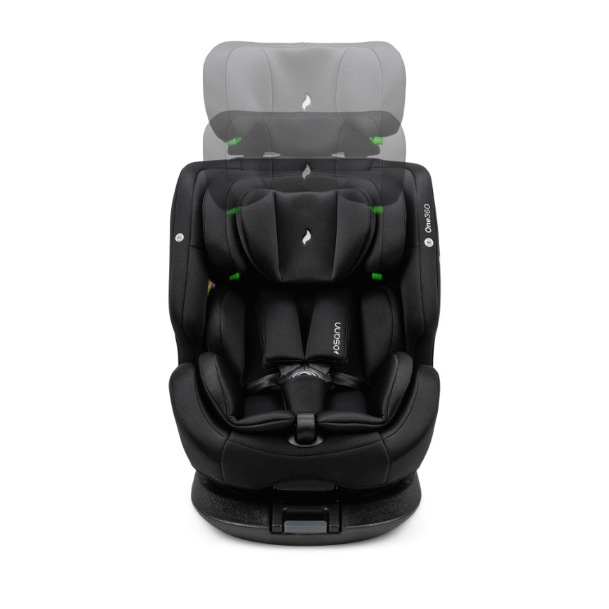 OSANN - Fotelik samochodowy ONE 360 i-Size 40-150 cm All Black